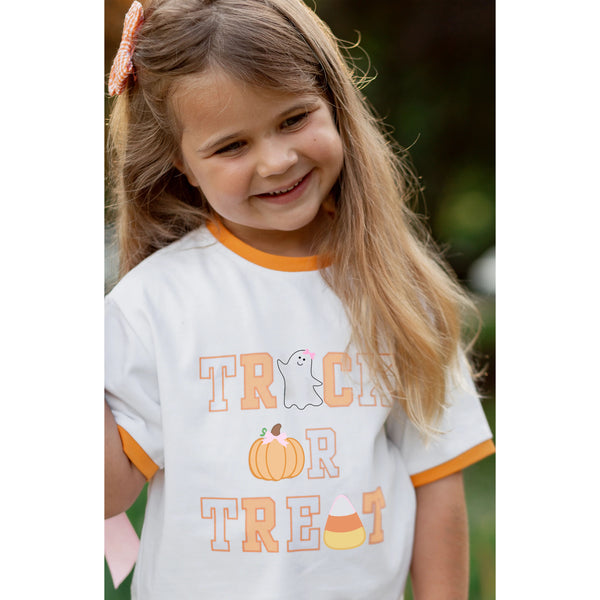 GIRL TRICK OR TREAT TEE