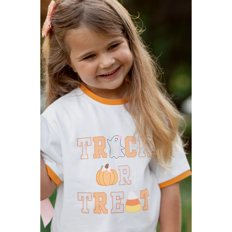 GIRL TRICK OR TREAT TEE