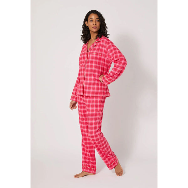 WONDERLAND PLAID LONG PJ