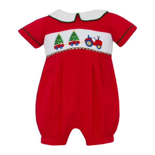 CHRISTMAS TREE BOY ROMPER