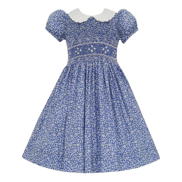 LIBERTY FLOWERS DRESS WITH COLLAR
