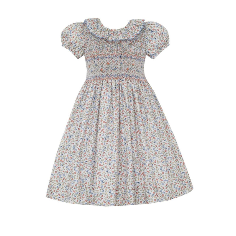 RILEY PRINT DRESS WITH RUFFLE COLLAR