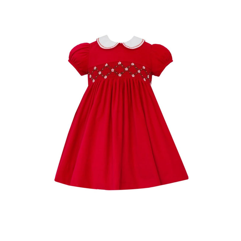 PAULINE RED CORD FLOAT DRESS