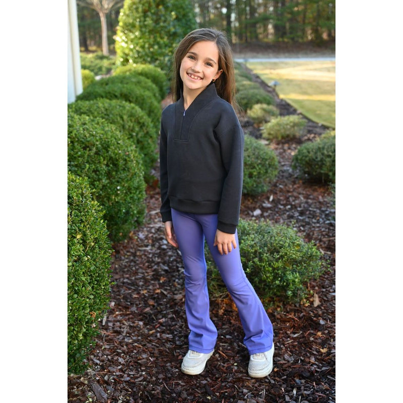 FLORIE FLARE LEGGINGS PURPLE