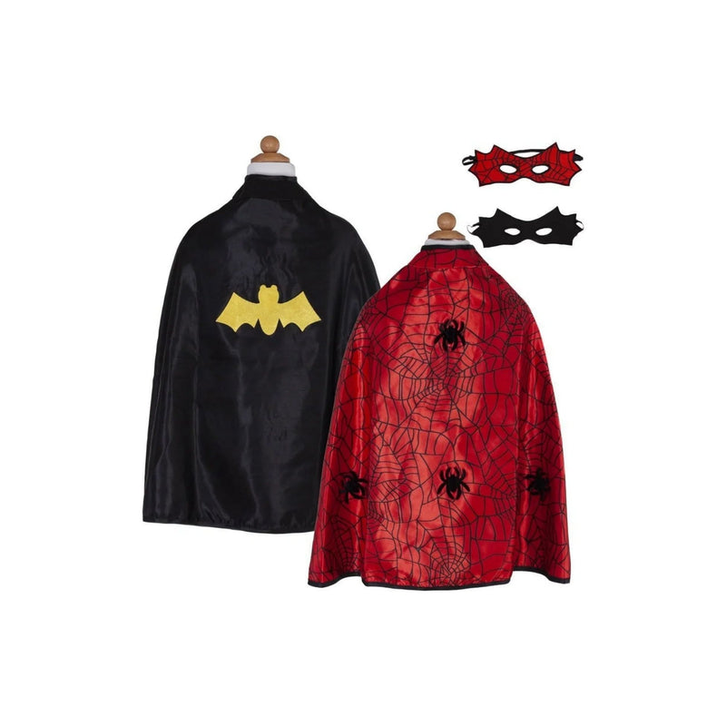 REVERSIBLE SPIDER/BAT CAPE AND MASK