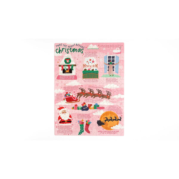 TWAS NIGHT BEFORE CHRISTMAS PUZZLE
