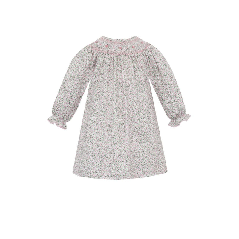 CAROL KNIT LONG SLEEVE BISHOP FLORAL