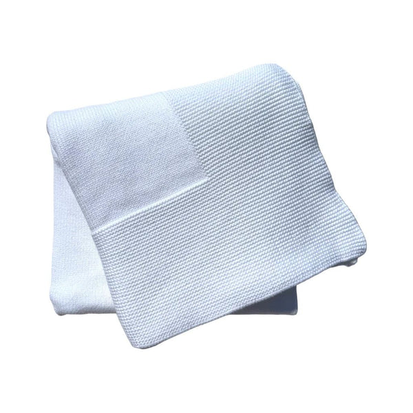 KNIT COTTON BABY BLANKET