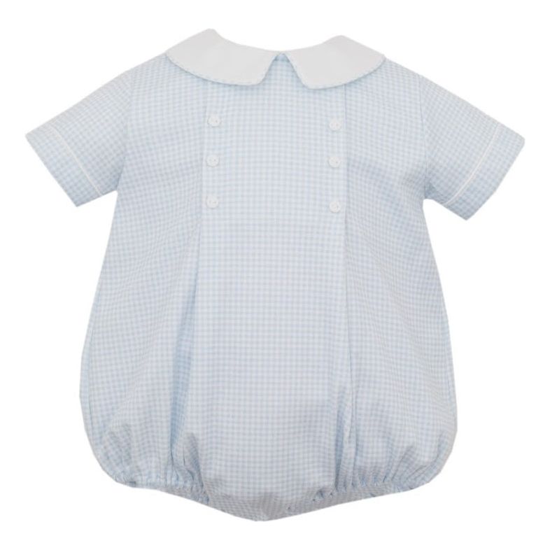 GINGHAM KNIT BOYS BUBBLE