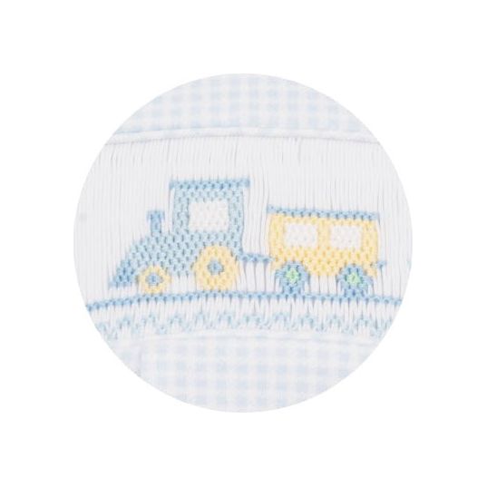 TRAIN KNIT GINGHAM JON JON