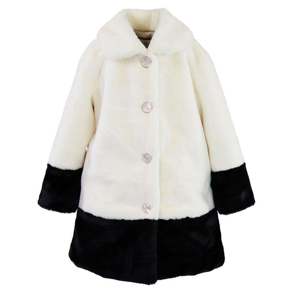 CONTRAST PUFF COAT