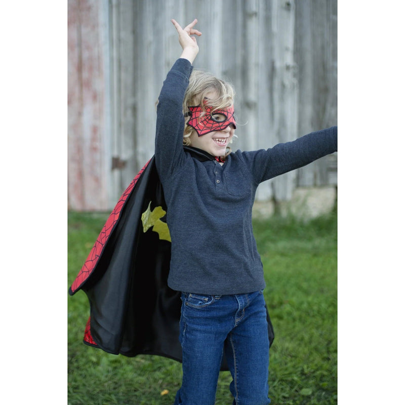 REVERSIBLE SPIDER/BAT CAPE AND MASK