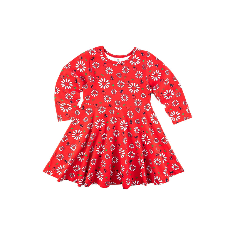 LADYBUG KNIT DRESS