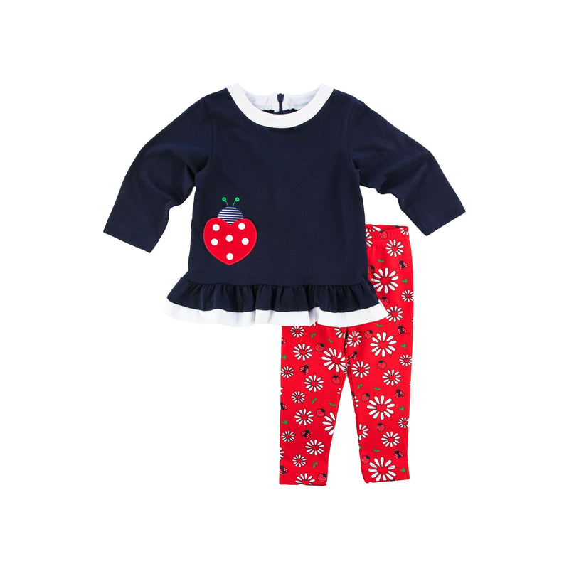 LADYBUG TUNIC SET