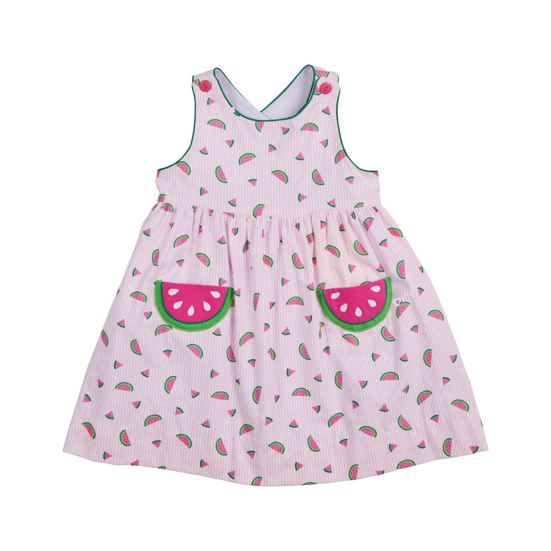 PRINTED WATERMELON DRESS