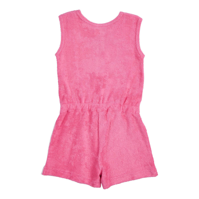 TERRY ROMPER WITH CHERRIES