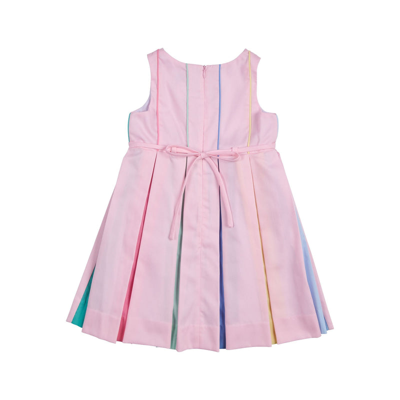 MULTI COLOR PLEATED DRESS