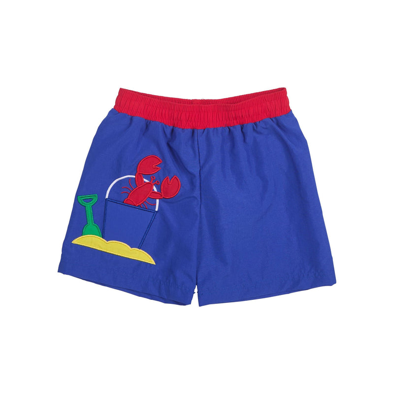 SWIM TRUNK W LOBSTER - sizes 2T-4T