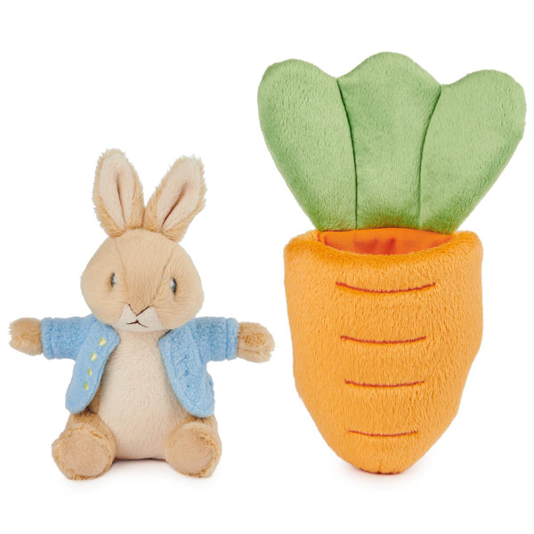7 INCH PETER RABBIT WITH CARROT