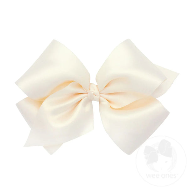 KING FRENCH SATIN BOW