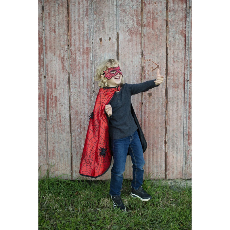 REVERSIBLE SPIDER/BAT CAPE AND MASK