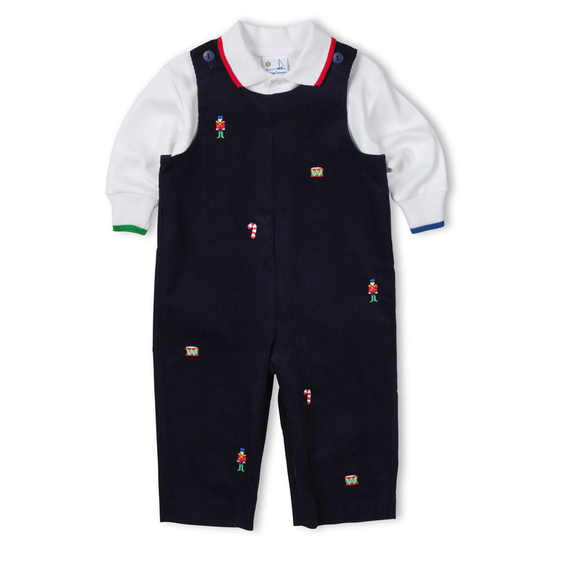 CORD LONGALL WITH EMBROIDERY