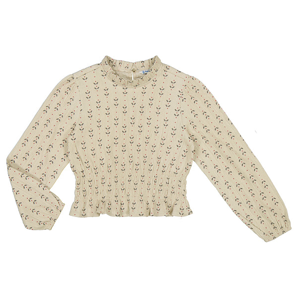 PATTERNED LONGSLEEVE T-SHIRT