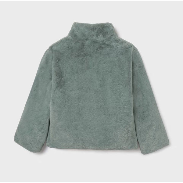 JADE GREEN FUR COAT