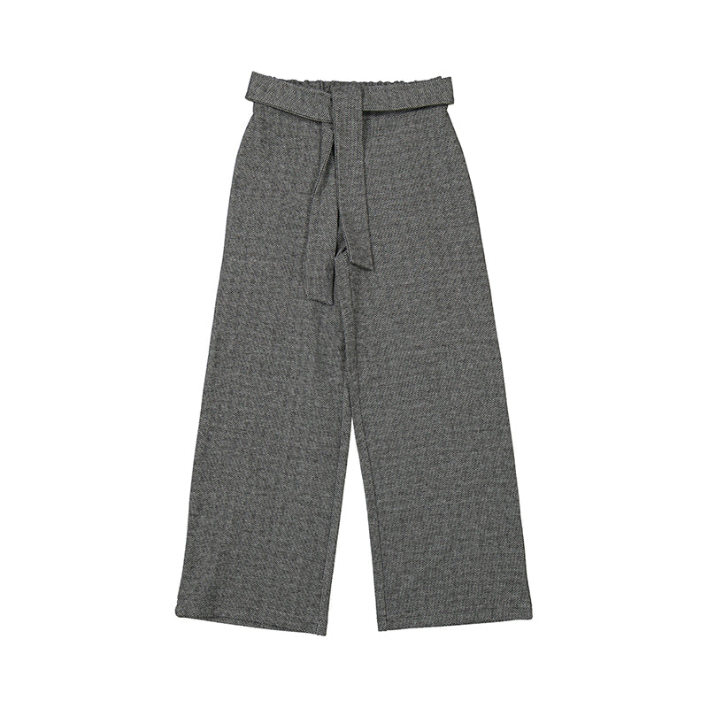 KNIT JACQUARD PANTS