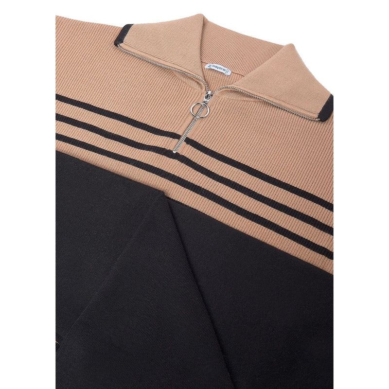 CAMEL STRIPE PANT SET