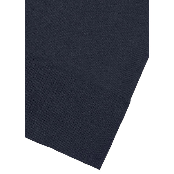 NAVY MIDI SKIRT