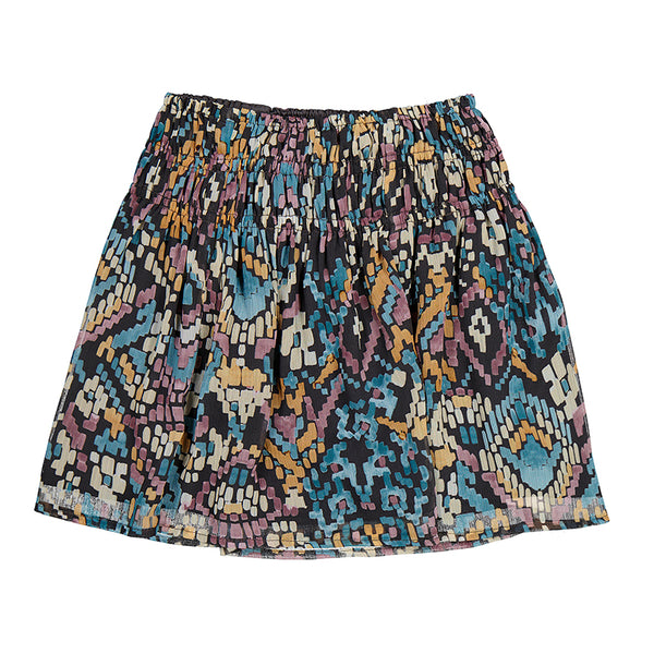 PATTERNED PRINT SKIRT