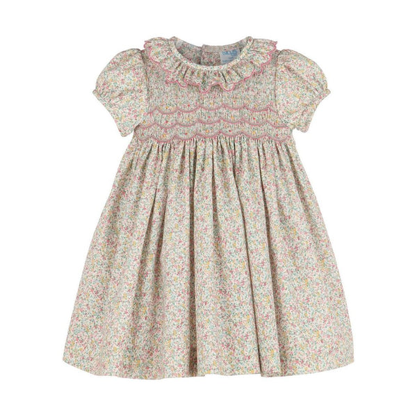 ENCHANTING HARVEST SMOCKED DRESS