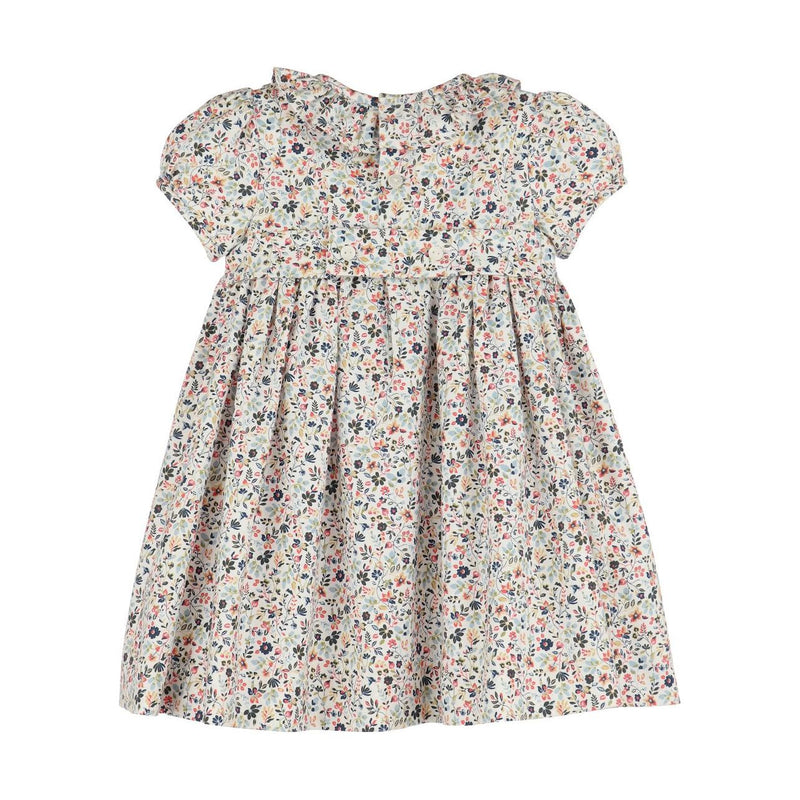 MAJESTIC FLORAL SMOCK DRESS - sizes 2T-4T