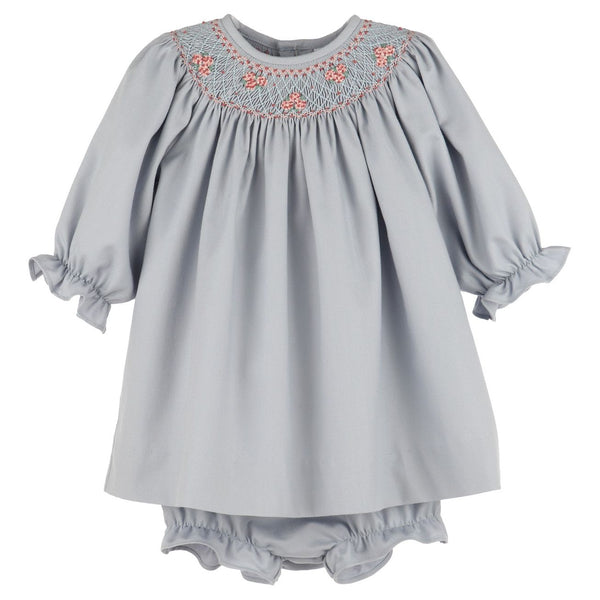 HYDRANGEAS SMOCKED BISHOP