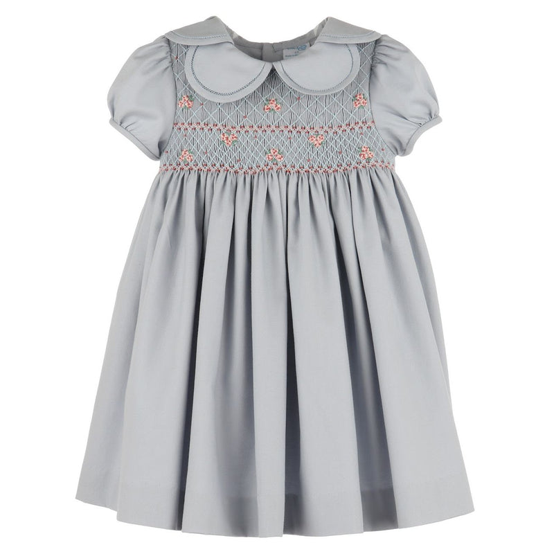 HYDRANGEAS SMOCK PETAL DRESS - sizes 2T-4T