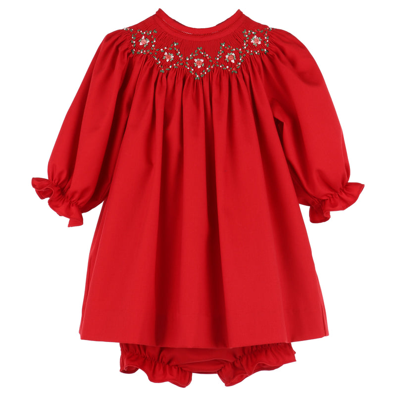 MERRY & BRIGHT SMOCKED BISHOP