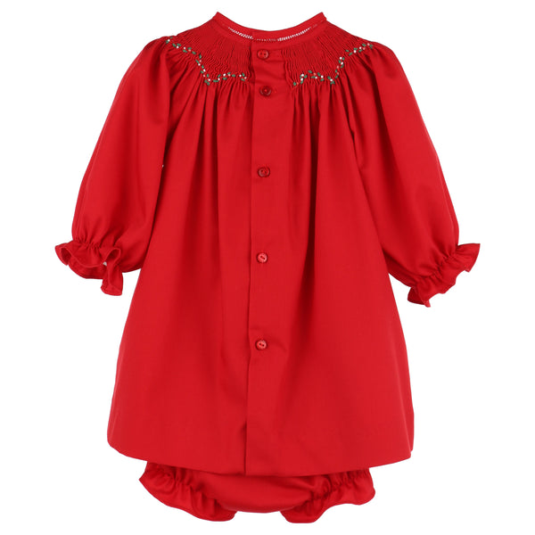 MERRY & BRIGHT SMOCKED BISHOP