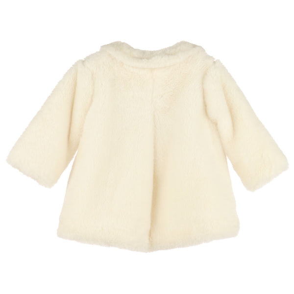 FUZY LONG COAT - sizes 2T-4T