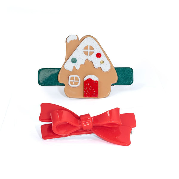 GINGERBREAD HOUSE CLIPS