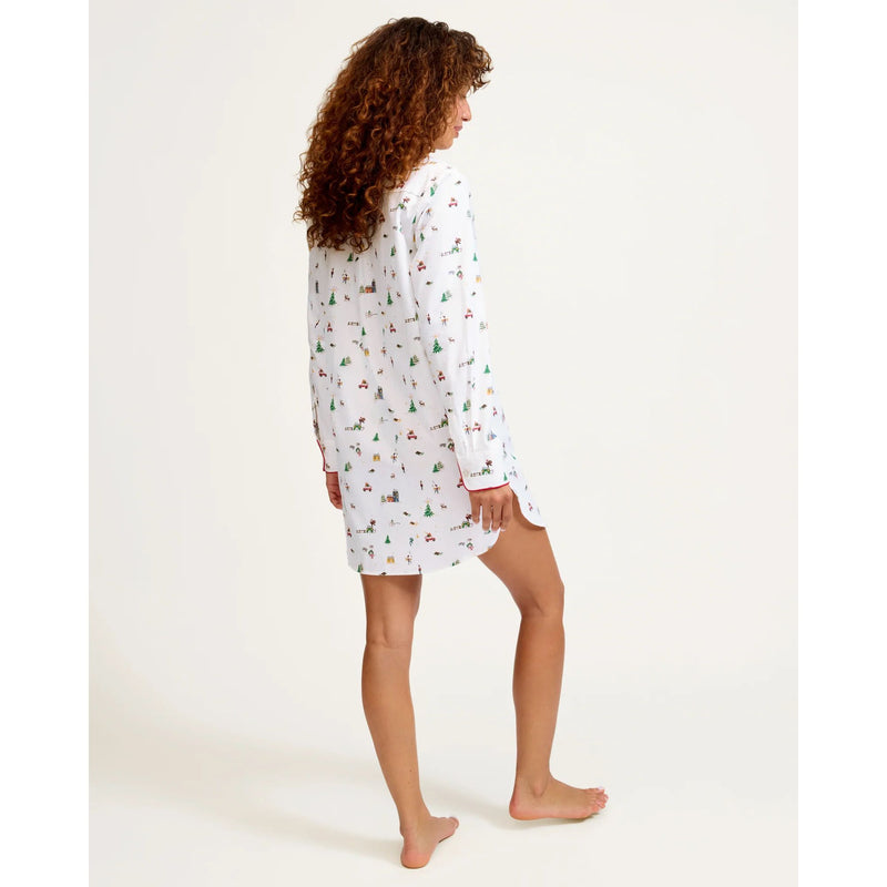 HOLIDAY TOWN NIGHTSHIRT