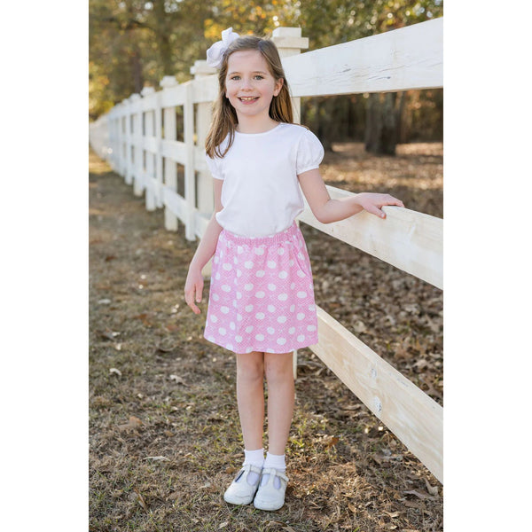 SALLY SKIRT SET PINK PUMPKIN