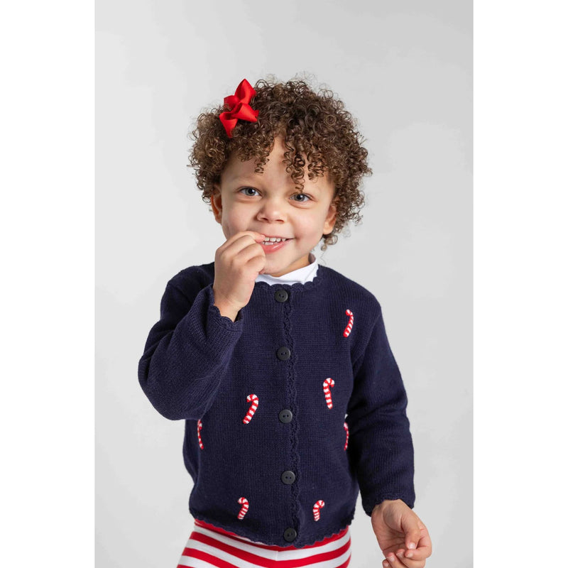 SWEATER WITH CANDY CANES