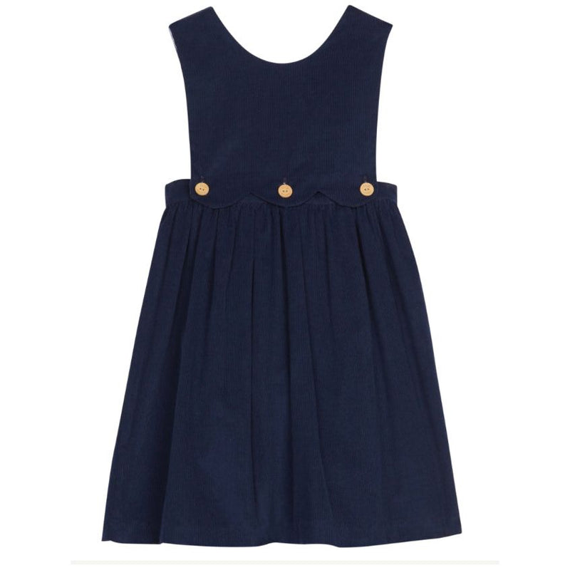 BUTTON PANEL JUMPER NAVY CORD