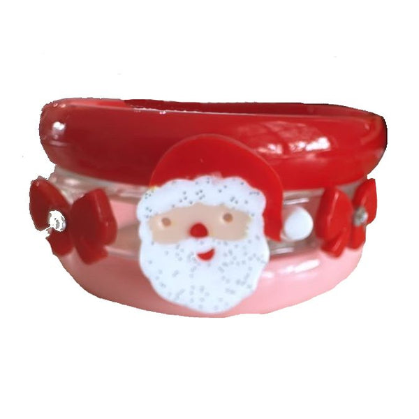 SANTA BOWS BRACELET SET