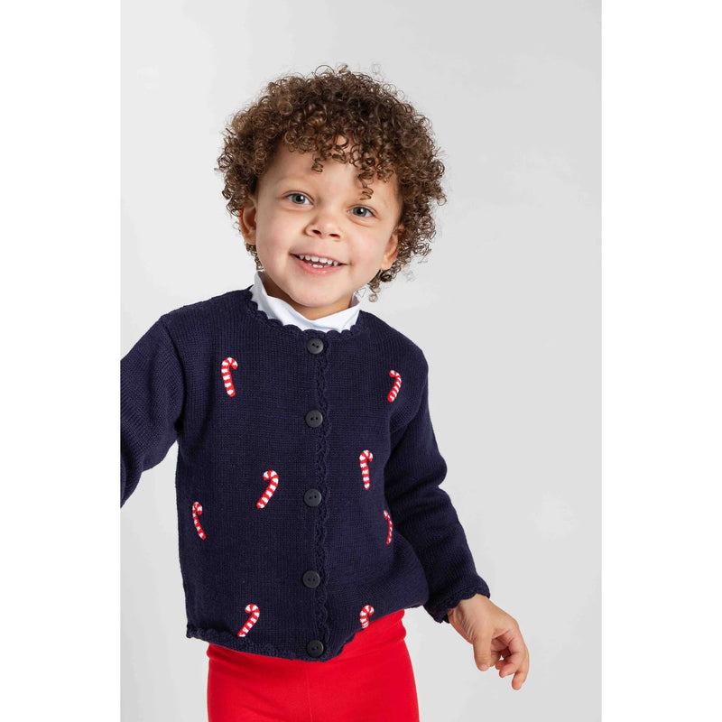 SWEATER WITH CANDY CANES