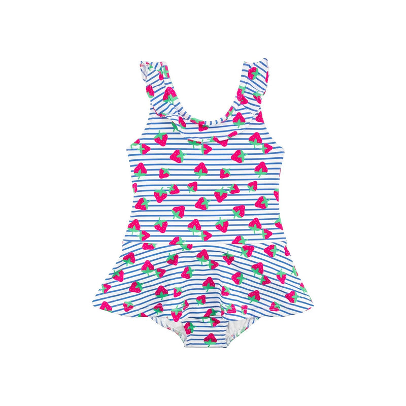 STRAWBERRY PRINTED SWIMSUIT