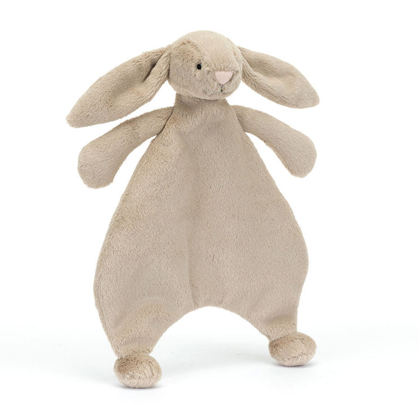 BASHFUL BEIGE BUNNY COMFORTER