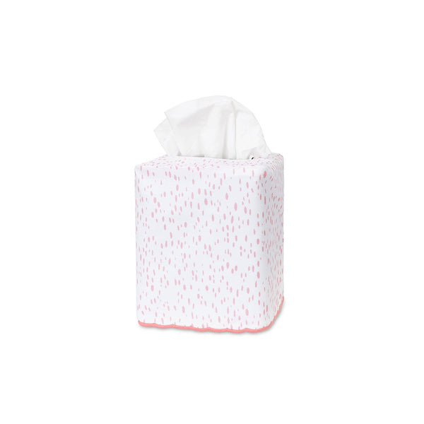 CELINE TISSUE BOX COVER AVAILABLE IN GREEN OR PINK