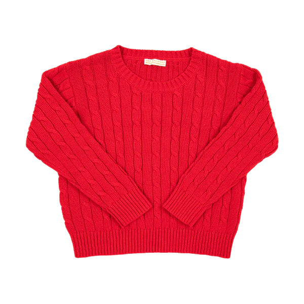 CRAWFORD CREWNECK - - RICHMOND RED